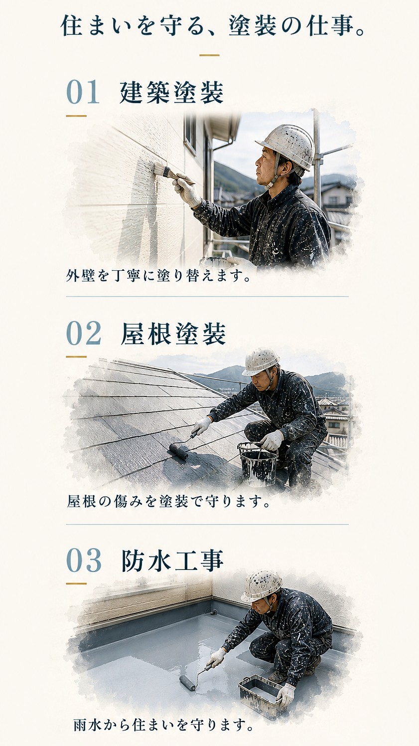 小林建装様 ホームページデザイン案 2